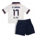 Maillot de foot Bayern Munich Michael Olise #17 Extérieur vêtements enfant 2026-27 Manches Courtes (+ pantalon court)